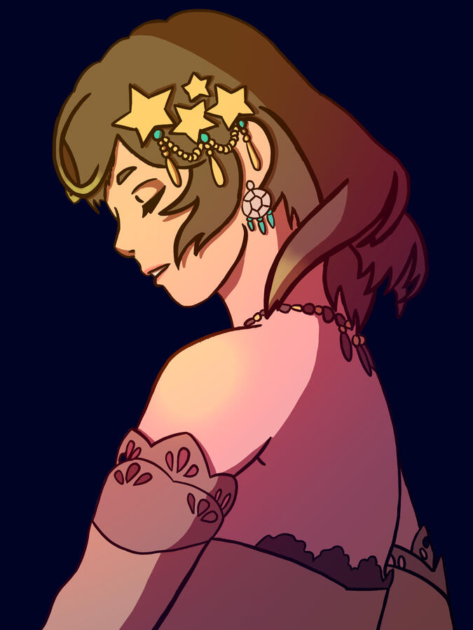 Untitled Queen Sphene her Radiance